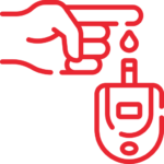 مراقبة السكر في الدم والضغط الدموي