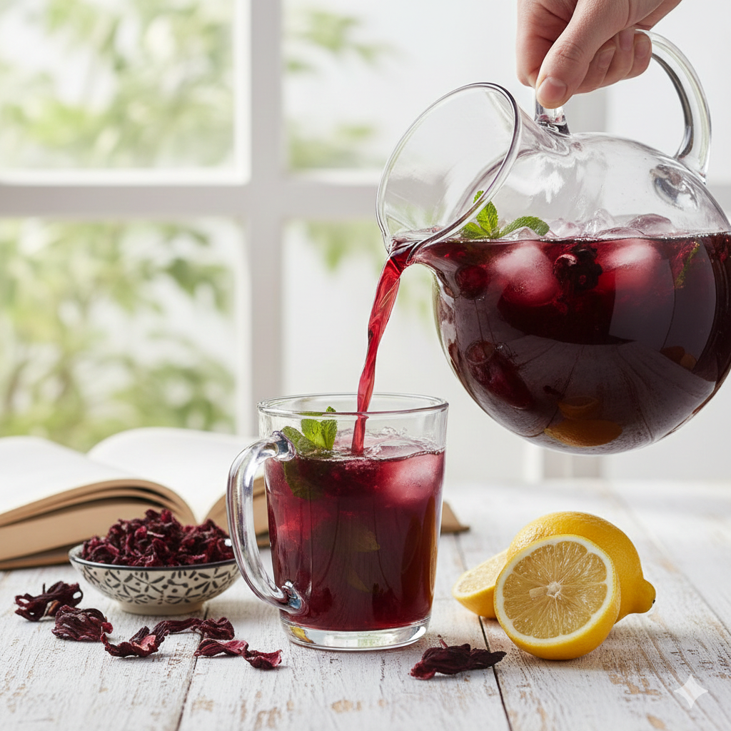 الكركديه: فوائد طبية وعلمية مبسطة