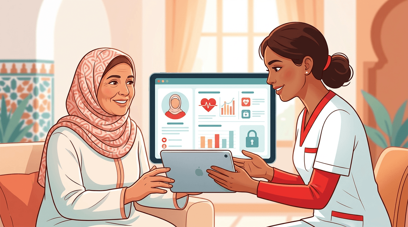 توضيح طبي عن السجل الطبي الإلكتروني
