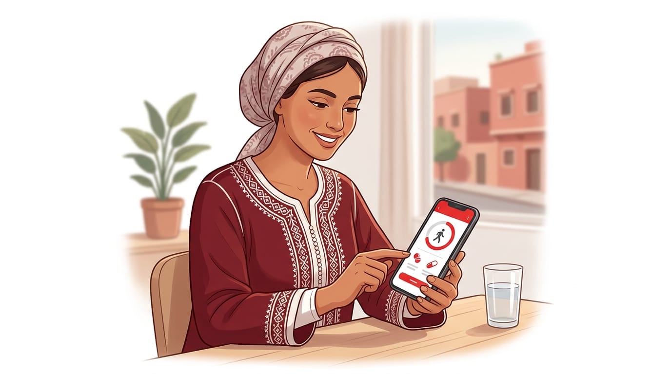 توضيح طبي عن التطبيقات الصحّية على الهاتف